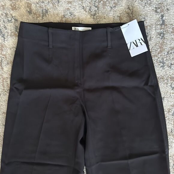 ZARA | Black | PANTS WITH TOPSTITCHING - Picture 11 of 11